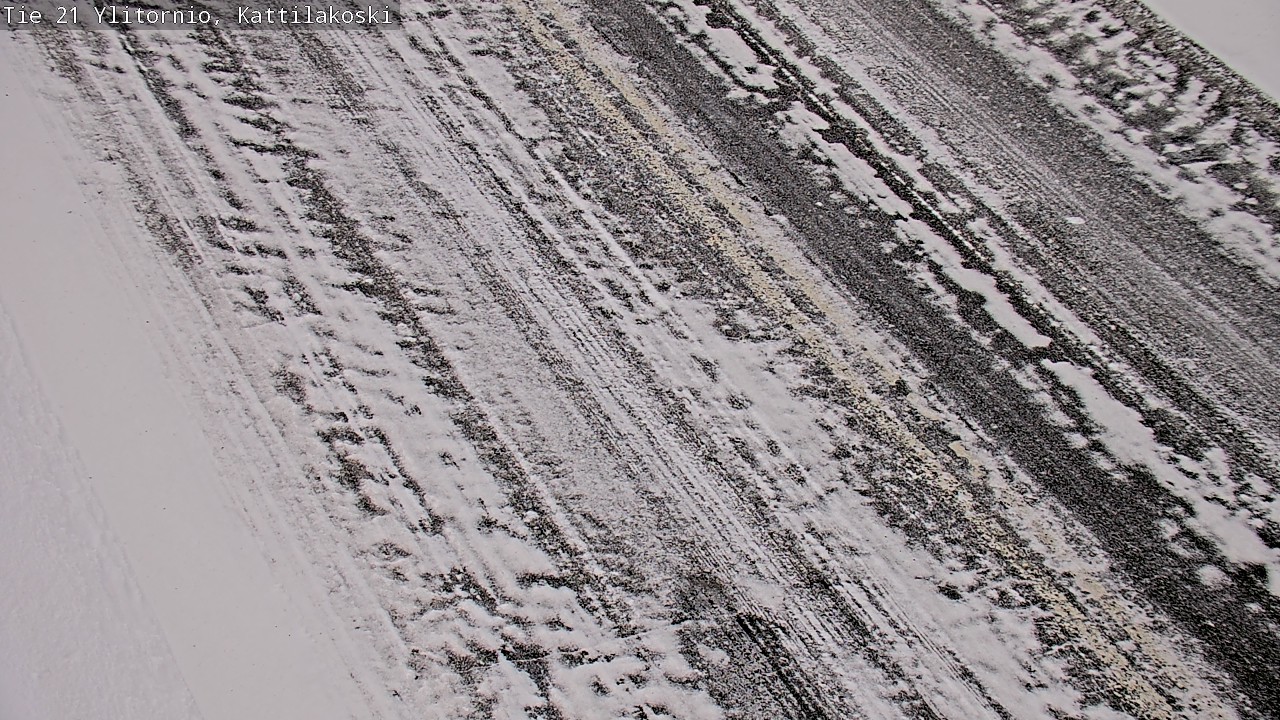 Weather Camera Image Road 21 Ylitornio, Kattilakoski, Ylitornio, Lappi