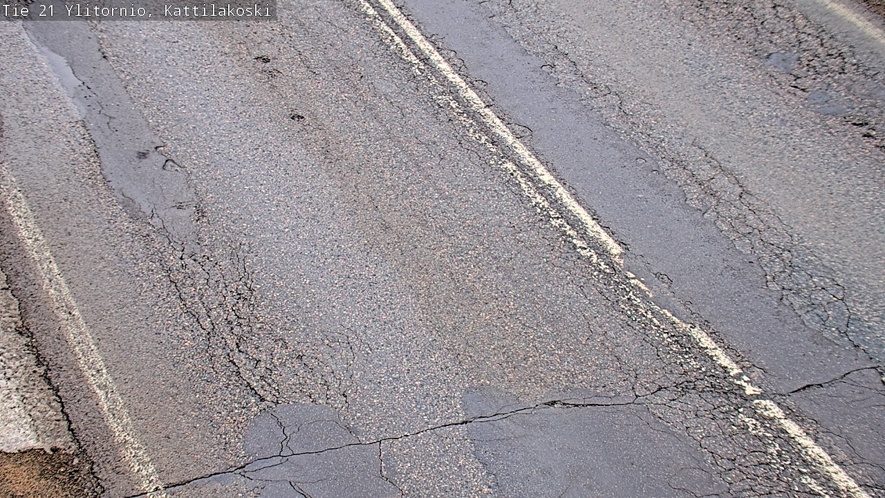 Weather Camera Image Road 21 Ylitornio, Kattilakoski, Ylitornio, Lappi