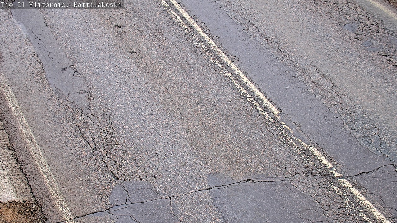 Weather Camera Image Road 21 Ylitornio, Kattilakoski, Ylitornio, Lappi