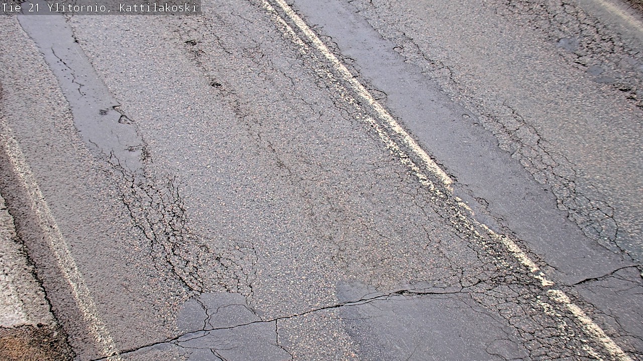 Weather Camera Image Road 21 Ylitornio, Kattilakoski, Ylitornio, Lappi