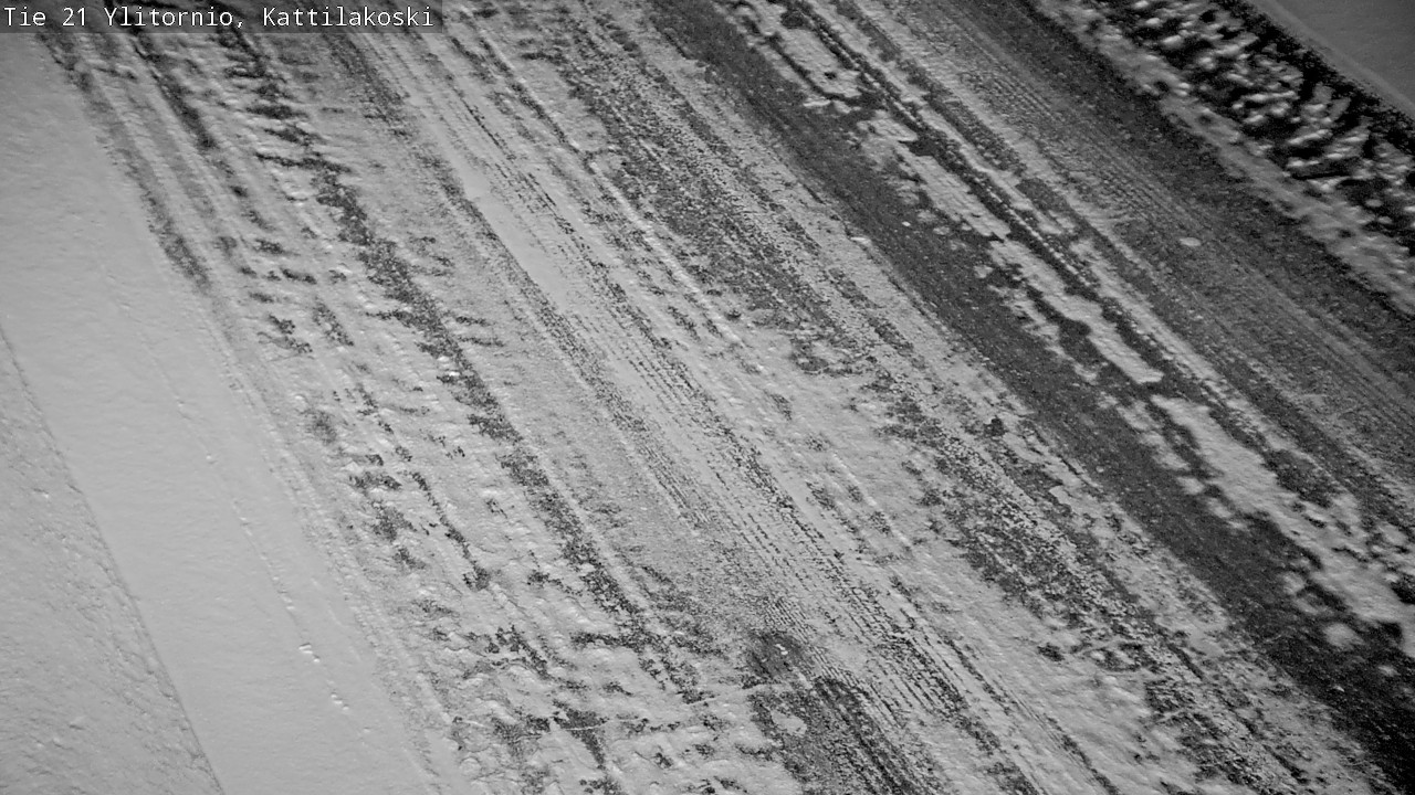 Weather Camera Image Road 21 Ylitornio, Kattilakoski, Ylitornio, Lappi