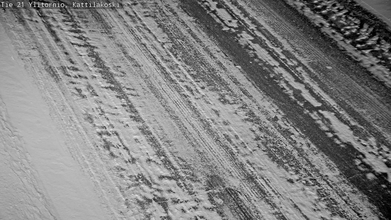 Weather Camera Image Road 21 Ylitornio, Kattilakoski, Ylitornio, Lappi