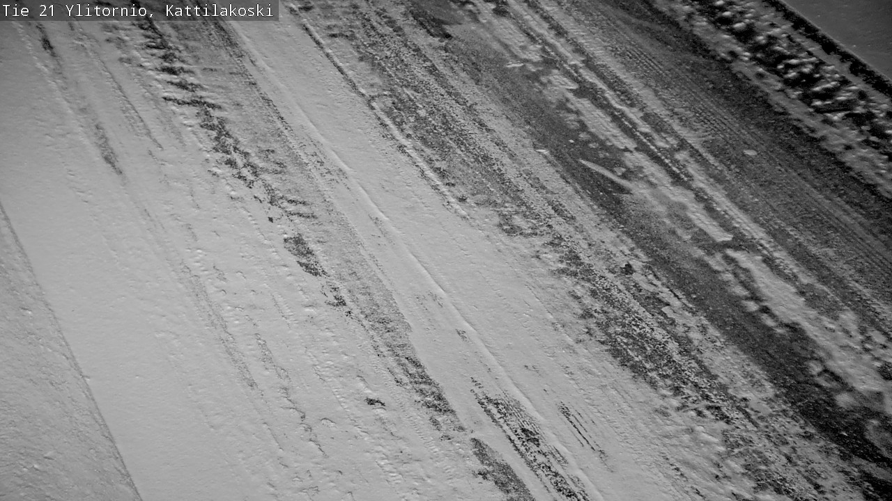 Weather Camera Image Road 21 Ylitornio, Kattilakoski, Ylitornio, Lappi