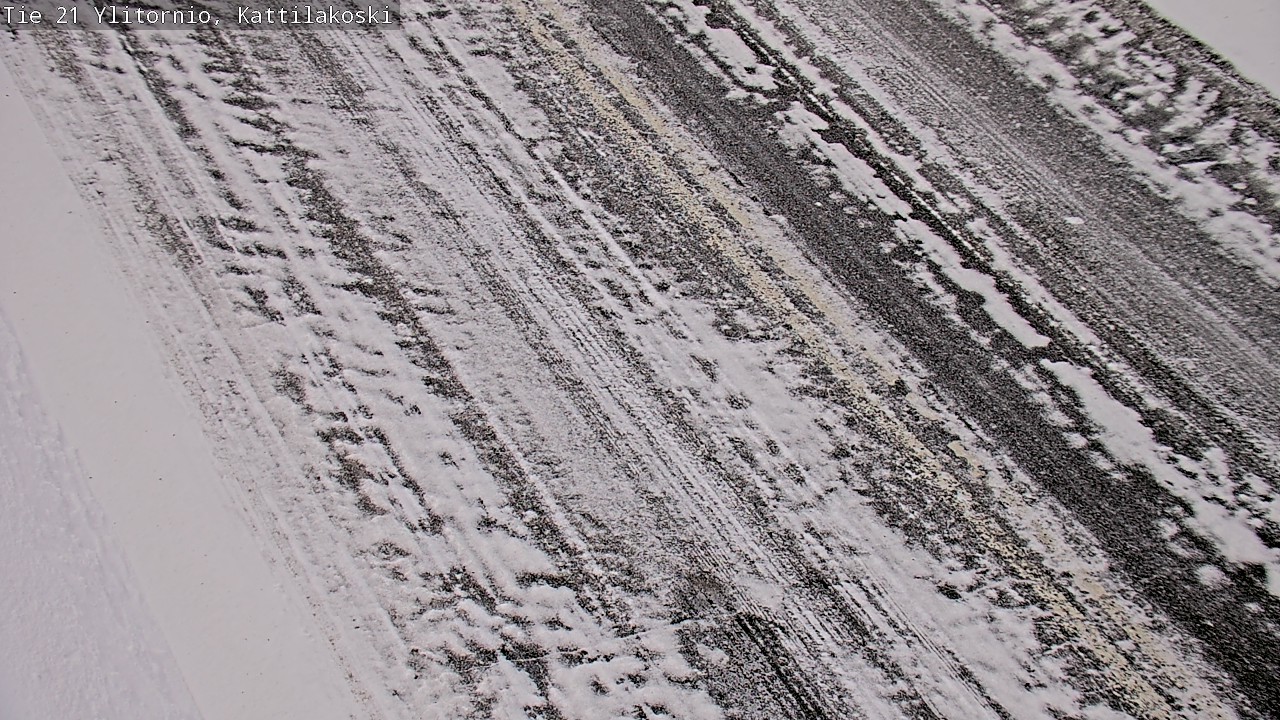 Weather Camera Image Road 21 Ylitornio, Kattilakoski, Ylitornio, Lappi