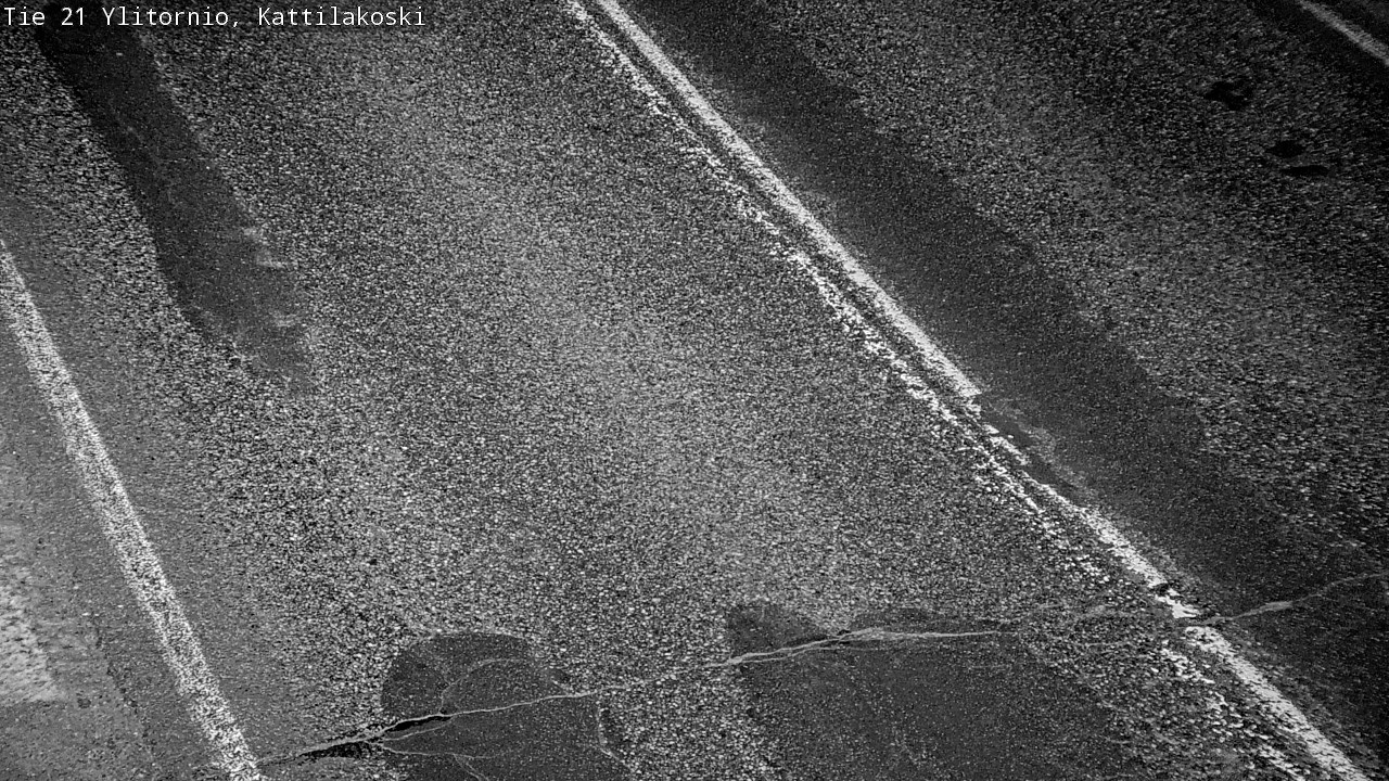 Weather Camera Image Väg 21 Övertorneå, Kattilakoski, Ylitornio, Lappi