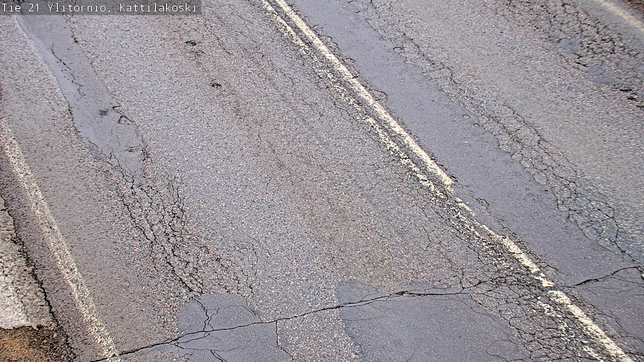 Weather Camera Image Road 21 Ylitornio, Kattilakoski, Ylitornio, Lappi