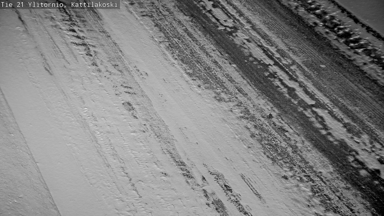 Weather Camera Image Road 21 Ylitornio, Kattilakoski, Ylitornio, Lappi