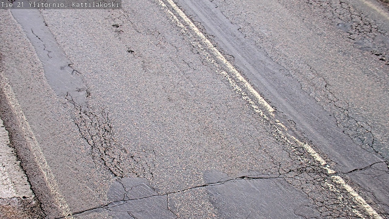 Weather Camera Image Road 21 Ylitornio, Kattilakoski, Ylitornio, Lappi