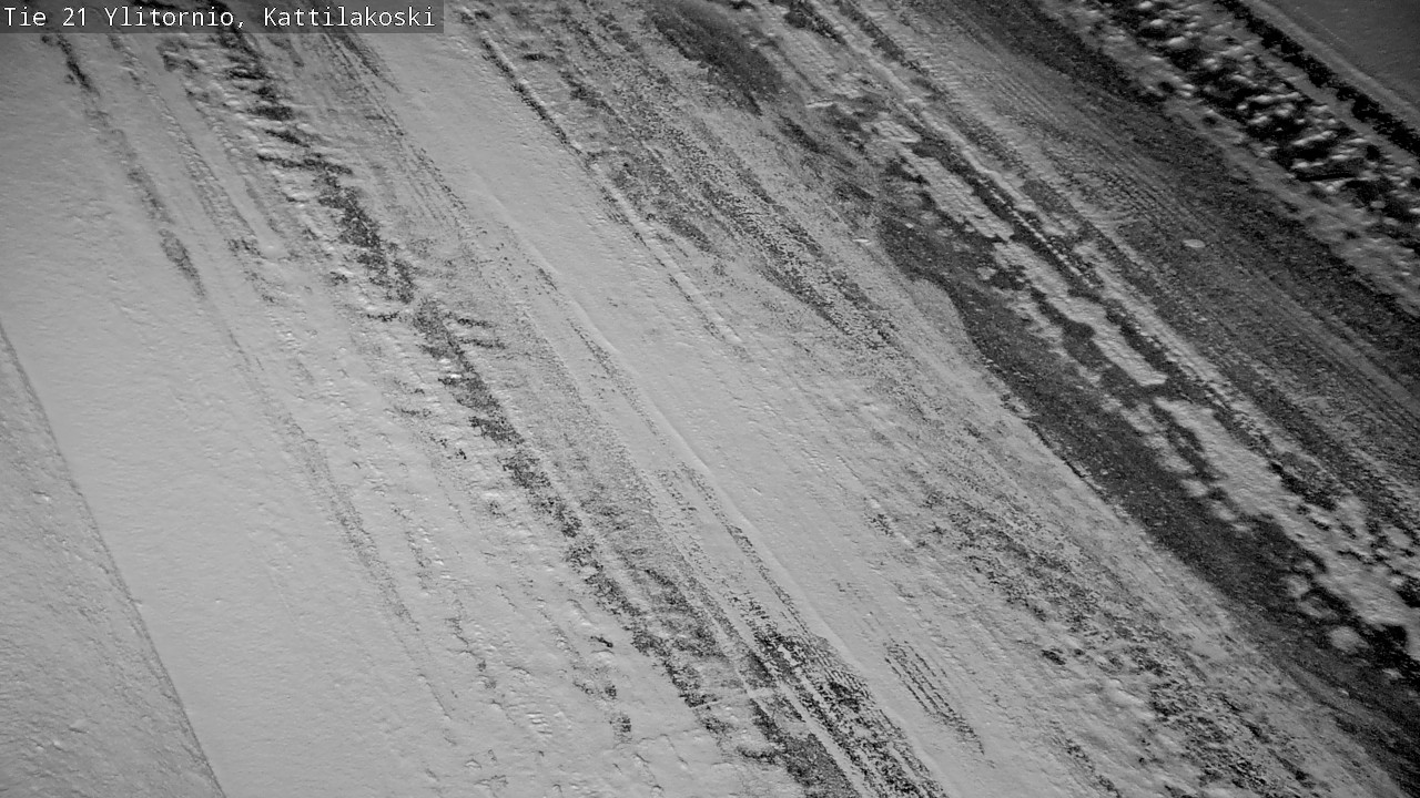 Weather Camera Image Road 21 Ylitornio, Kattilakoski, Ylitornio, Lappi