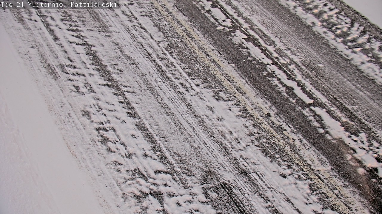 Weather Camera Image Road 21 Ylitornio, Kattilakoski, Ylitornio, Lappi