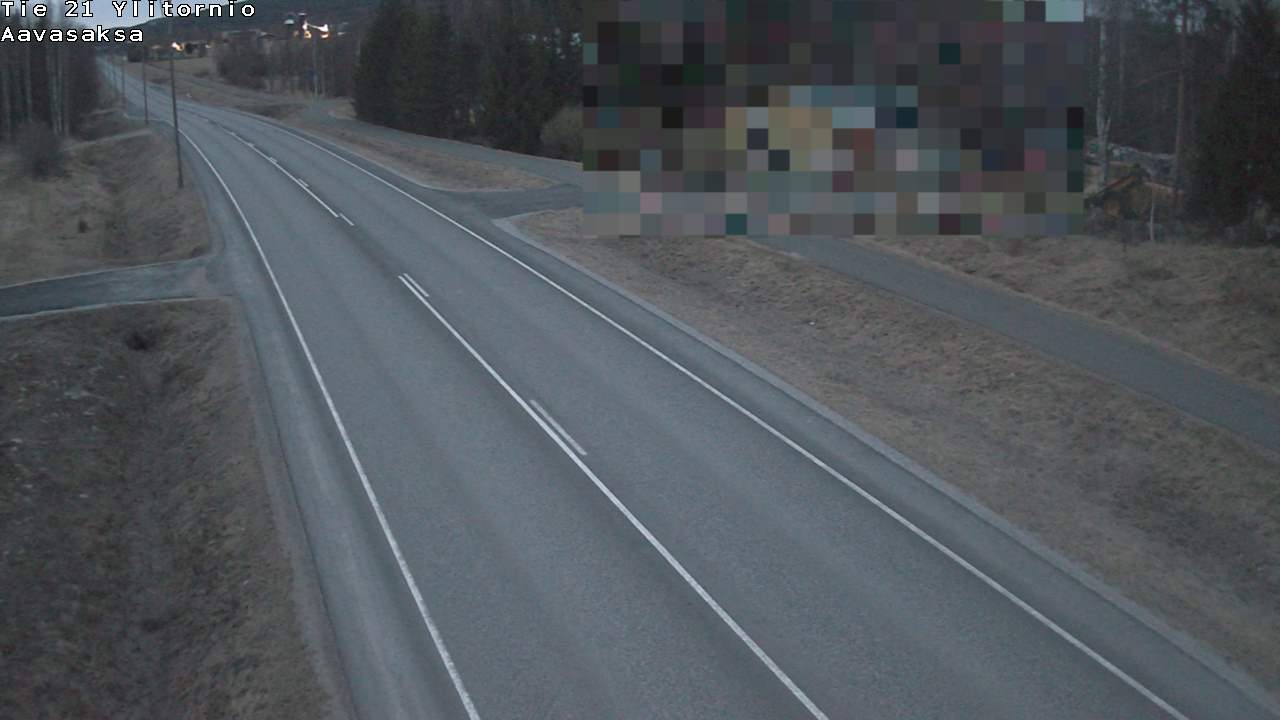 Weather Camera Image Road 21 Ylitornio_Aavasaksa, Muonio, Lappi