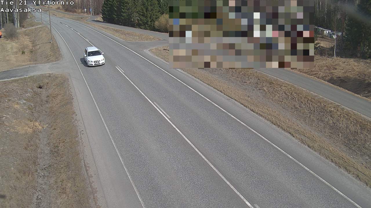Weather Camera Image Väg 21 Ylitornio_Aavasaksa, Muonio, Lappi