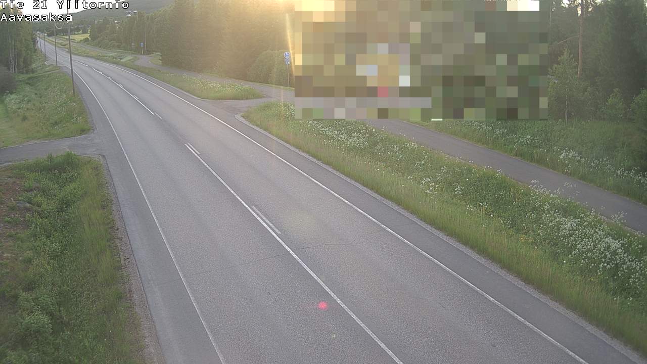Weather Camera Image Road 21 Ylitornio_Aavasaksa, Muonio, Lappi