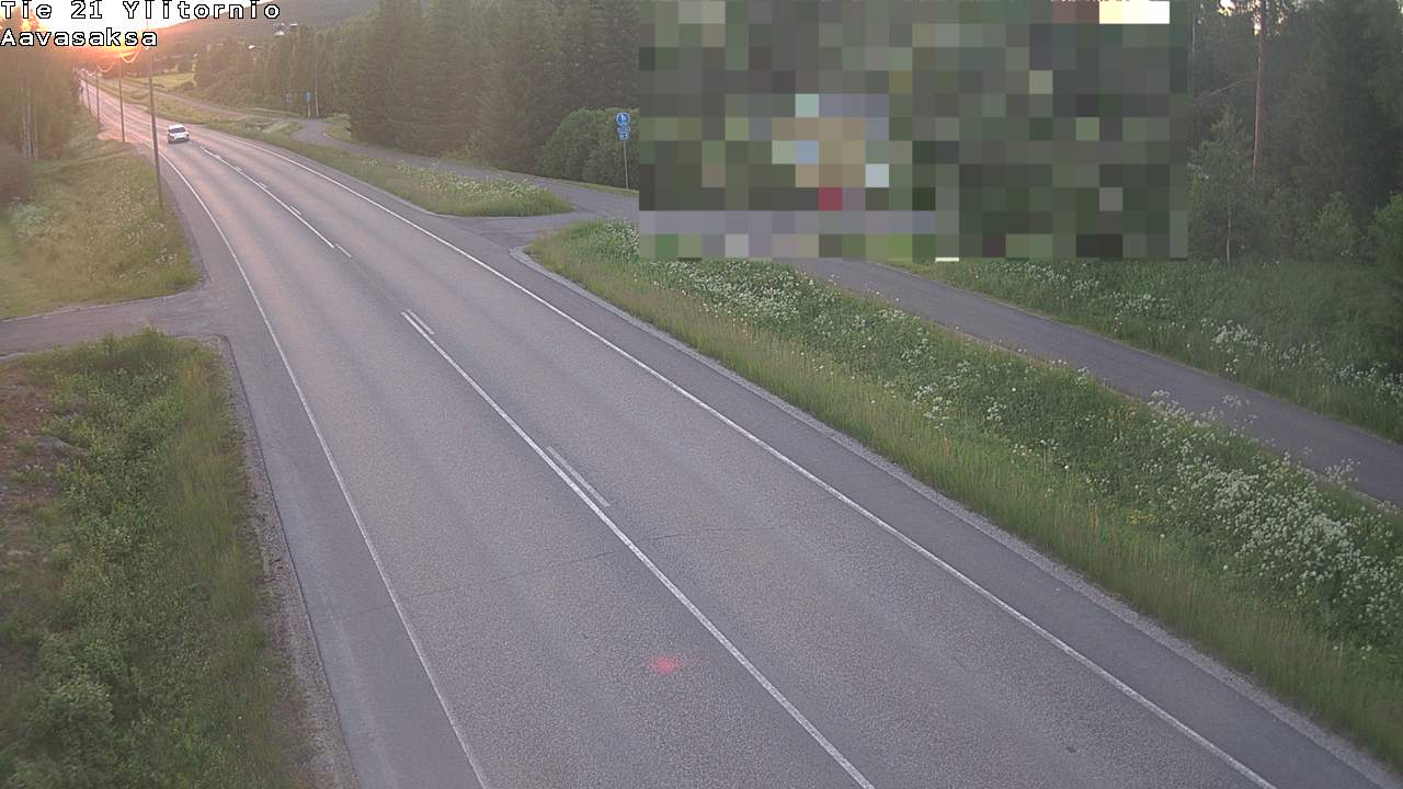 Weather Camera Image Road 21 Ylitornio_Aavasaksa, Muonio, Lappi