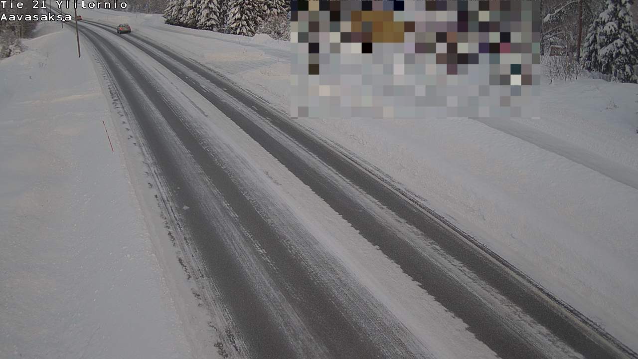 Weather Camera Image Väg 21 Ylitornio_Aavasaksa, Muonio, Lappi