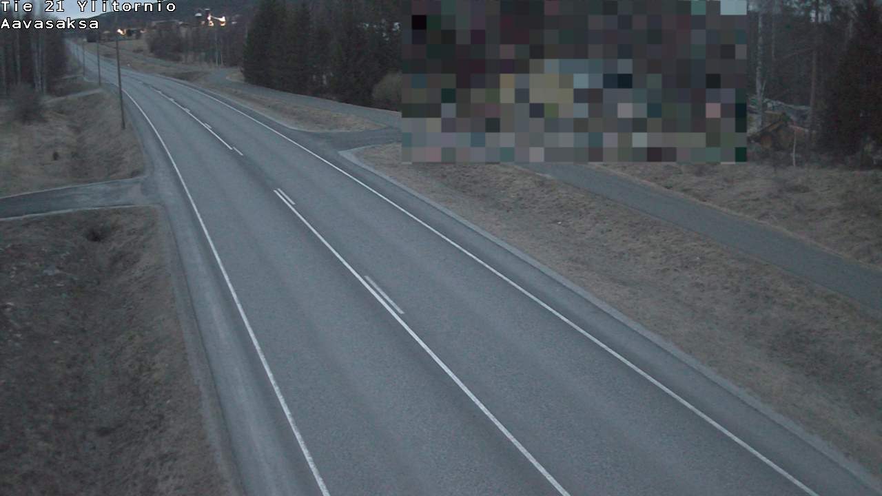 Weather Camera Image Road 21 Ylitornio_Aavasaksa, Muonio, Lappi