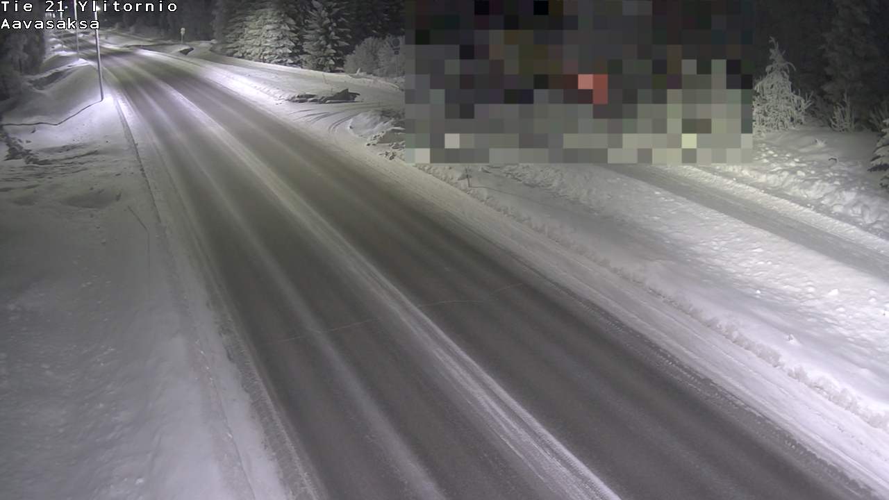 Kelikamerat Kuva Tie 21 Ylitornio_Aavasaksa, Muonio, Lappi