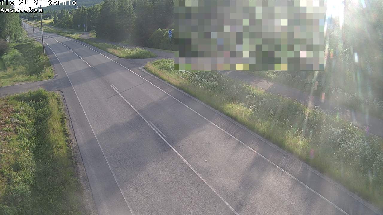 Weather Camera Image Road 21 Ylitornio_Aavasaksa, Muonio, Lappi
