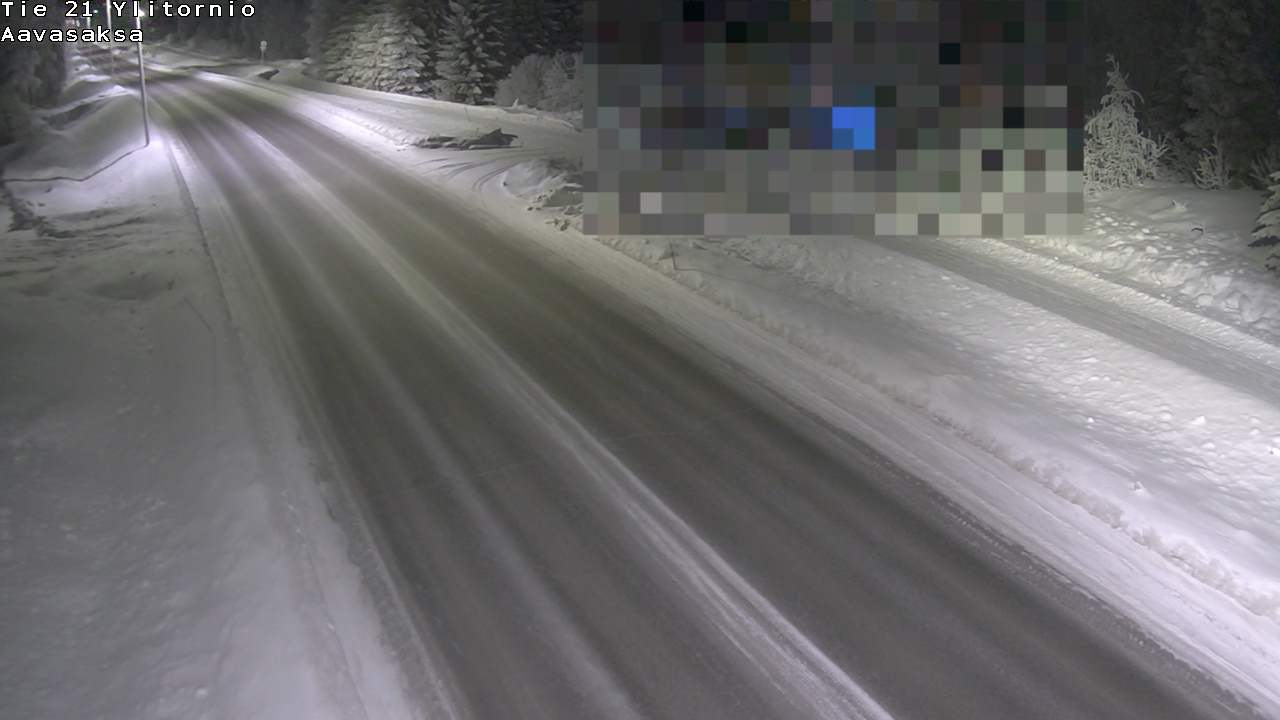 Kelikamerat Kuva Tie 21 Ylitornio_Aavasaksa, Muonio, Lappi