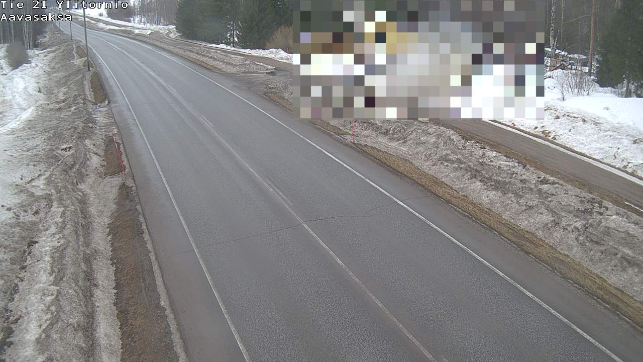 Weather Camera Image Väg 21 Ylitornio_Aavasaksa, Muonio, Lappi