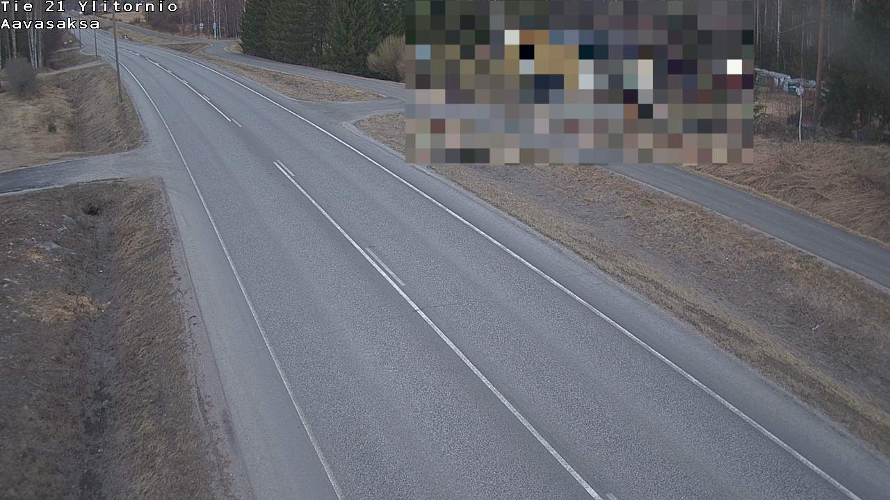 Weather Camera Image Väg 21 Ylitornio_Aavasaksa, Muonio, Lappi