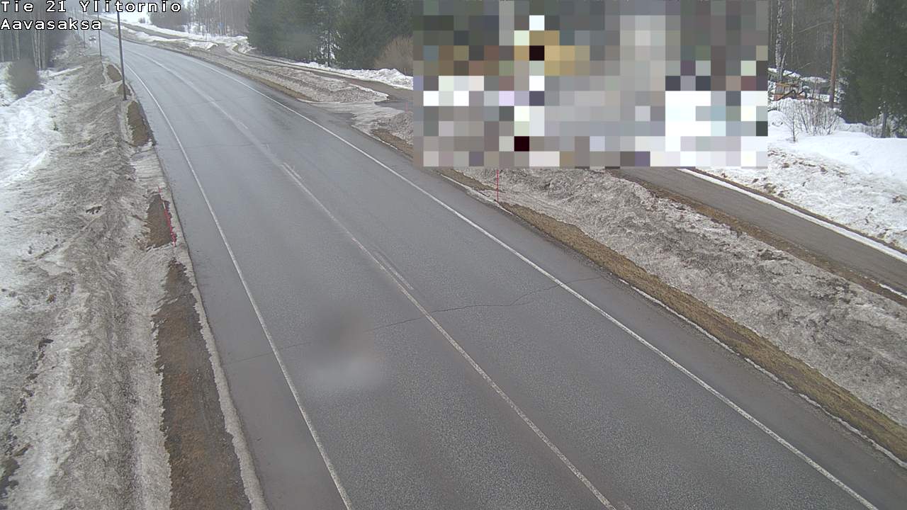Weather Camera Image Väg 21 Ylitornio_Aavasaksa, Muonio, Lappi