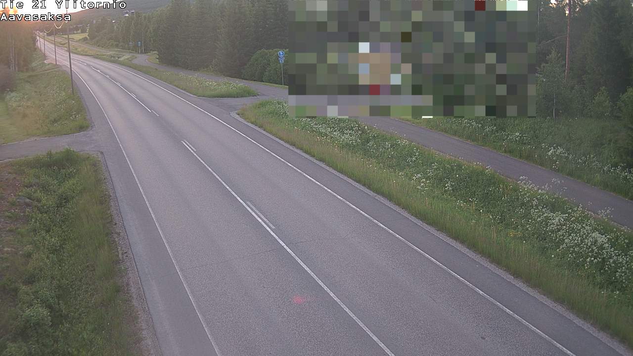 Weather Camera Image Road 21 Ylitornio_Aavasaksa, Muonio, Lappi
