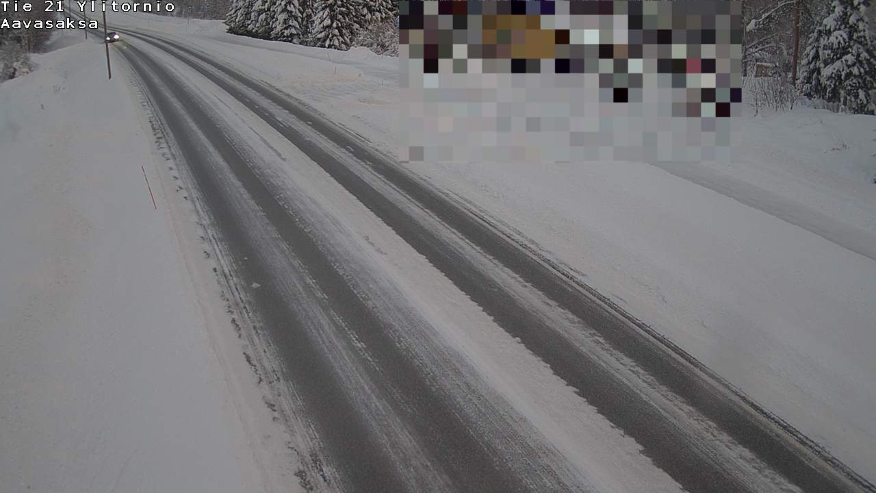 Weather Camera Image Väg 21 Ylitornio_Aavasaksa, Muonio, Lappi