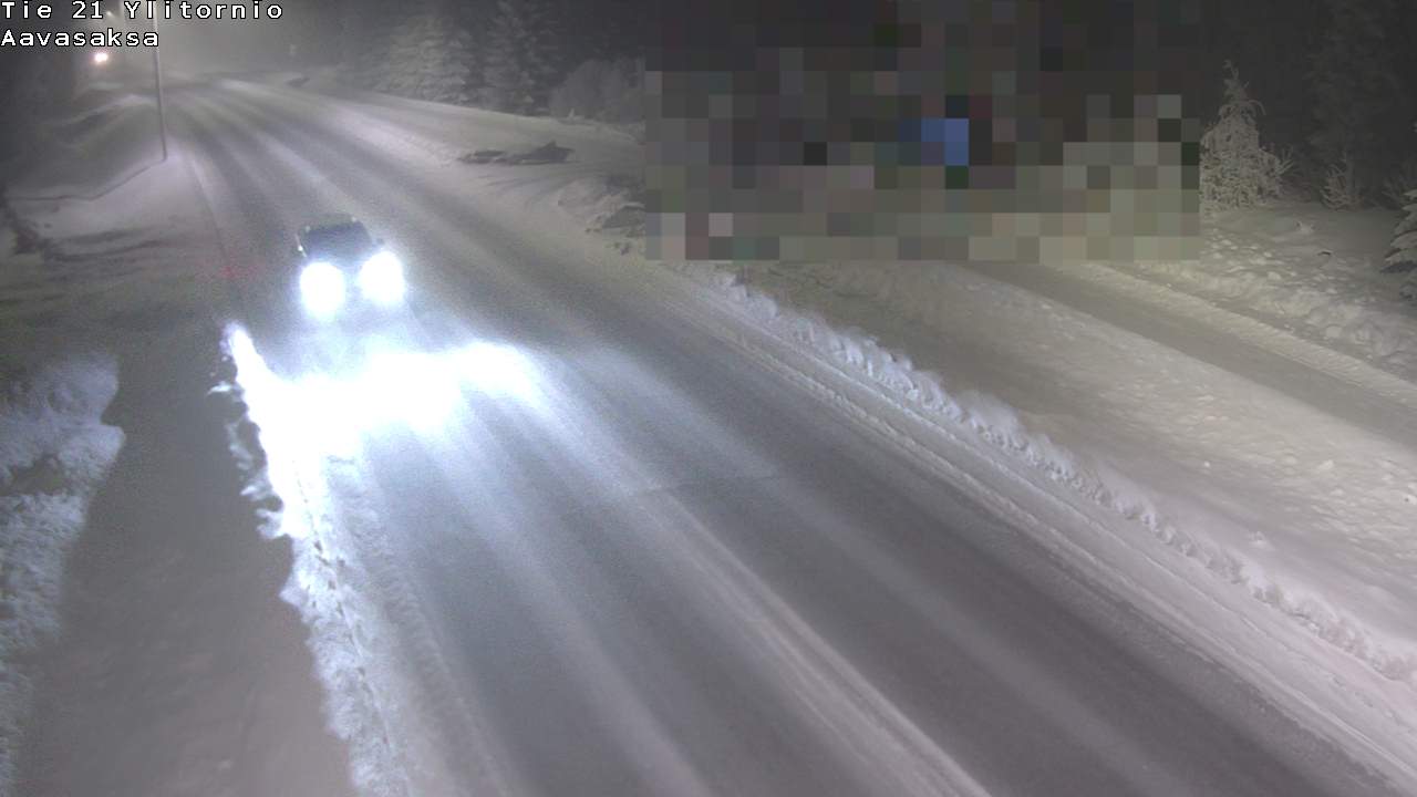 Kelikamerat Kuva Tie 21 Ylitornio_Aavasaksa, Muonio, Lappi