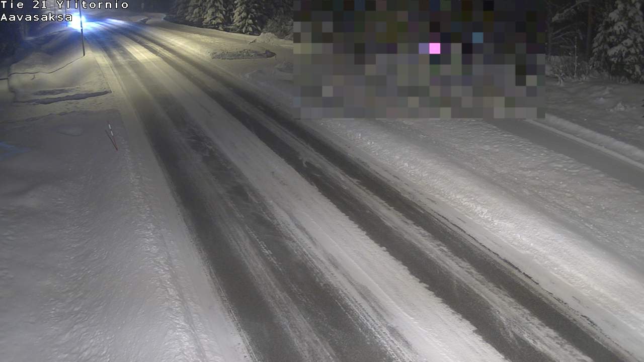 Weather Camera Image Väg 21 Ylitornio_Aavasaksa, Muonio, Lappi