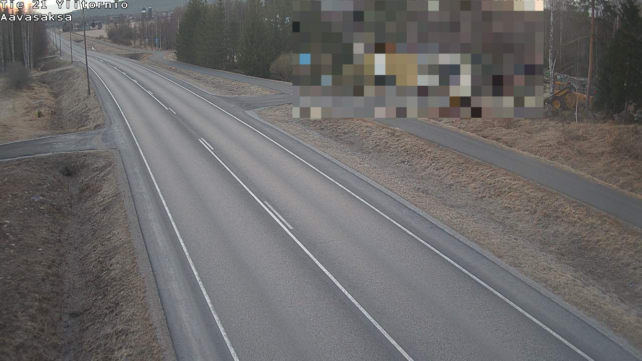 Weather Camera Image Väg 21 Ylitornio_Aavasaksa, Muonio, Lappi