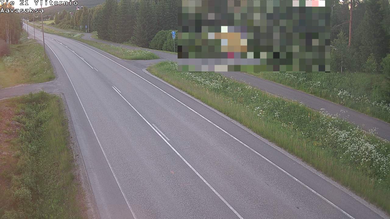 Weather Camera Image Road 21 Ylitornio_Aavasaksa, Muonio, Lappi