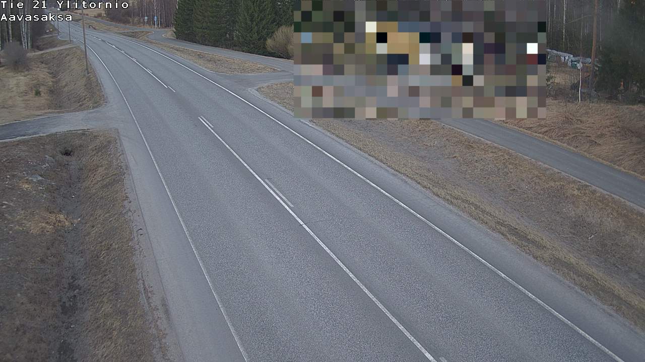 Weather Camera Image Väg 21 Ylitornio_Aavasaksa, Muonio, Lappi