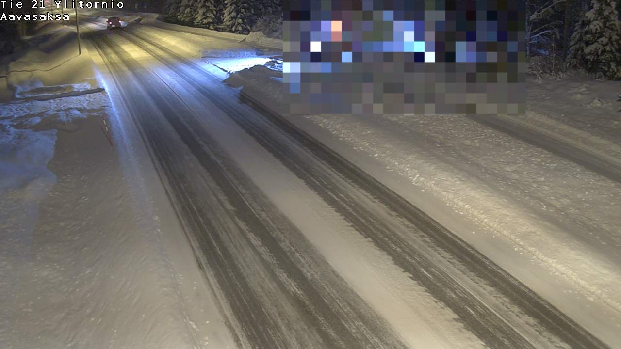 Kelikamerat Kuva Tie 21 Ylitornio_Aavasaksa, Muonio, Lappi