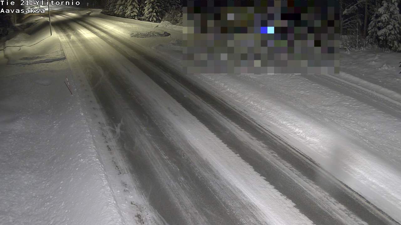 Weather Camera Image Road 21 Ylitornio_Aavasaksa, Muonio, Lappi