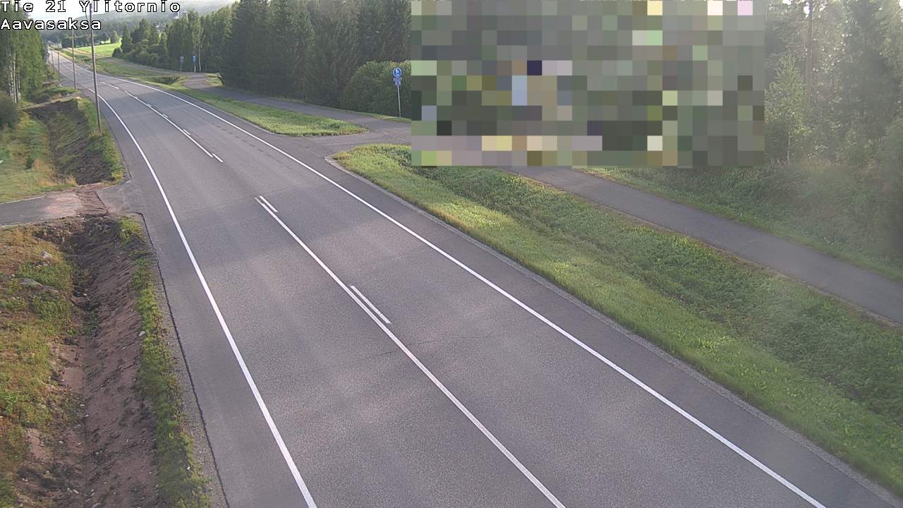 Weather Camera Image Väg 21 Ylitornio_Aavasaksa, Muonio, Lappi