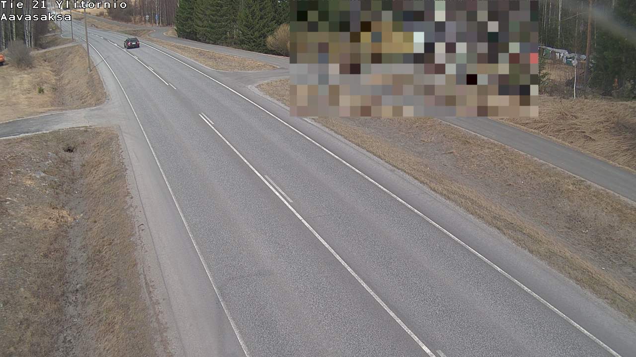Weather Camera Image Väg 21 Ylitornio_Aavasaksa, Muonio, Lappi
