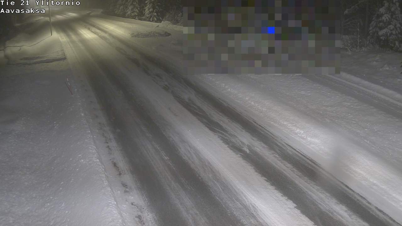 Weather Camera Image Väg 21 Ylitornio_Aavasaksa, Muonio, Lappi