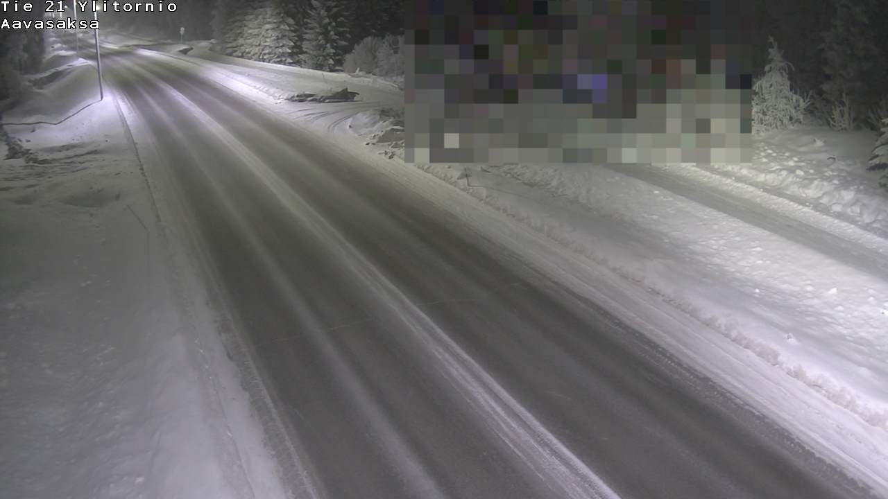 Kelikamerat Kuva Tie 21 Ylitornio_Aavasaksa, Muonio, Lappi