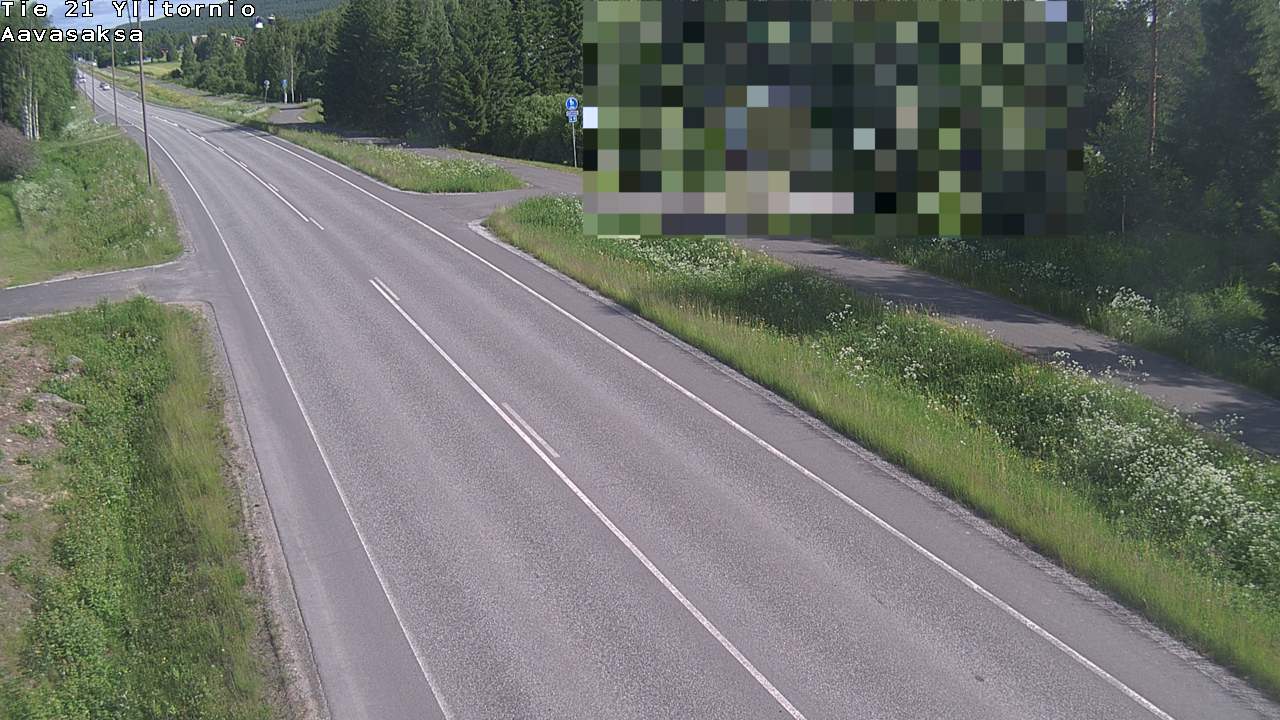Weather Camera Image Road 21 Ylitornio_Aavasaksa, Muonio, Lappi