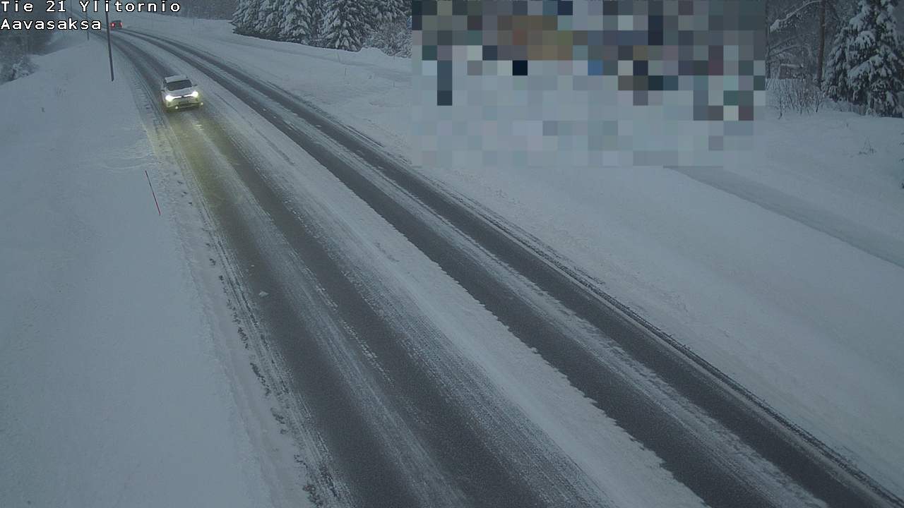 Weather Camera Image Väg 21 Ylitornio_Aavasaksa, Muonio, Lappi