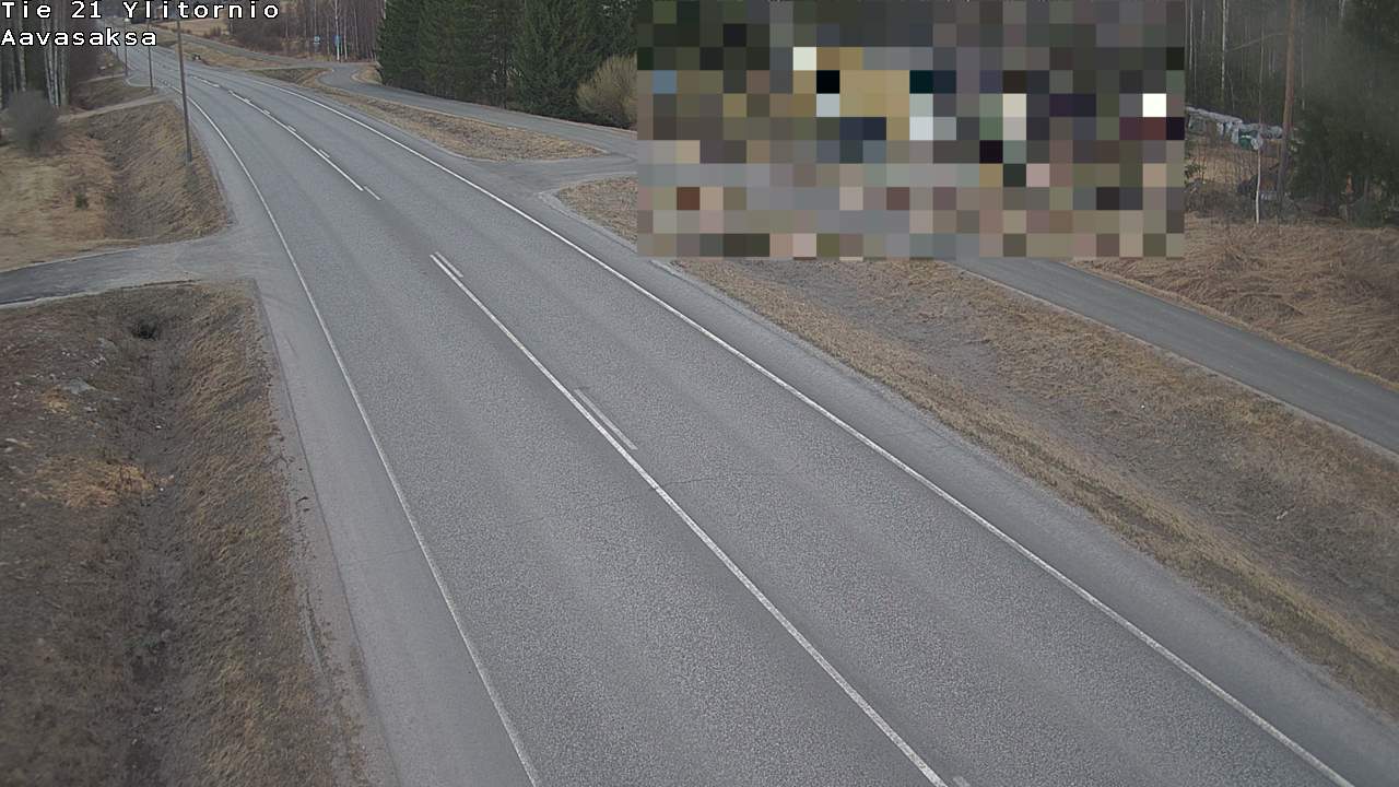 Weather Camera Image Väg 21 Ylitornio_Aavasaksa, Muonio, Lappi