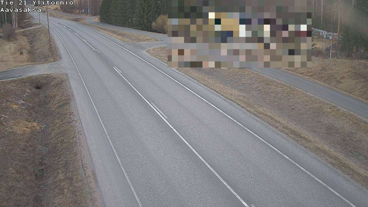 Weather Camera Image Väg 21 Ylitornio_Aavasaksa, Muonio, Lappi