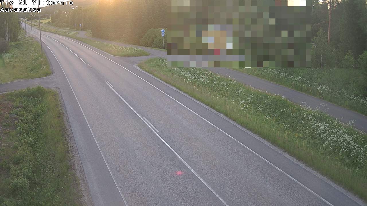 Weather Camera Image Road 21 Ylitornio_Aavasaksa, Muonio, Lappi