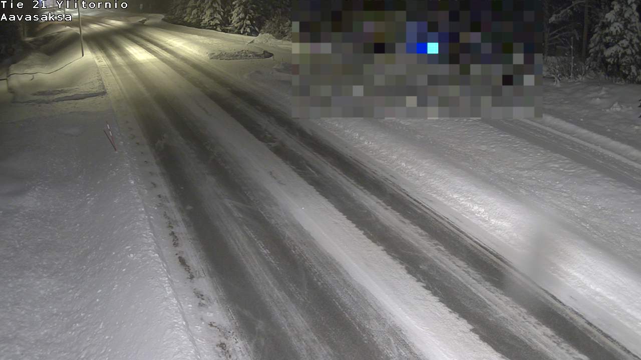 Weather Camera Image Väg 21 Ylitornio_Aavasaksa, Muonio, Lappi