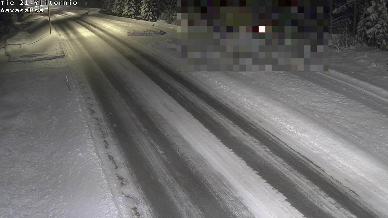 Weather Camera Image Väg 21 Ylitornio_Aavasaksa, Muonio, Lappi