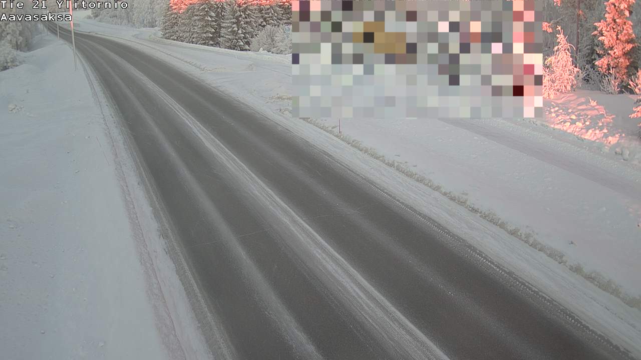 Kelikamerat Kuva Tie 21 Ylitornio_Aavasaksa, Muonio, Lappi