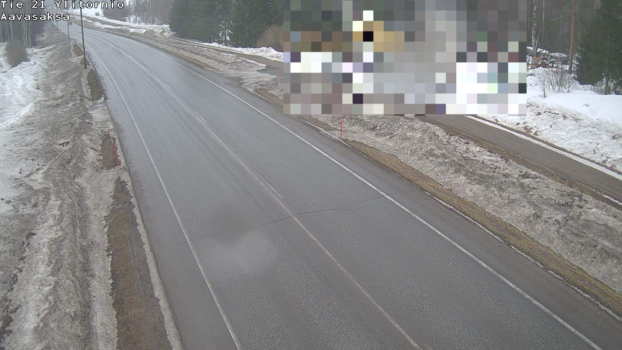 Weather Camera Image Road 21 Ylitornio_Aavasaksa, Muonio, Lappi