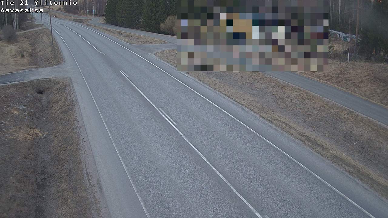 Weather Camera Image Väg 21 Ylitornio_Aavasaksa, Muonio, Lappi