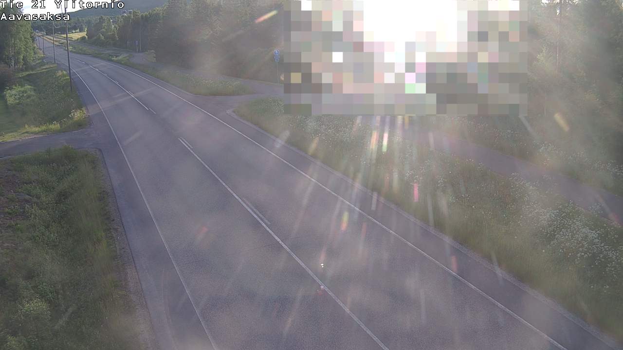 Weather Camera Image Road 21 Ylitornio_Aavasaksa, Muonio, Lappi
